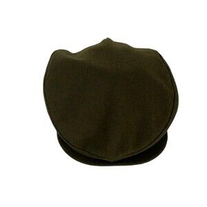 Lake Of The Isles Men's Ivy Golfers Flat Cap Medium Wool Blend Brown Vintage